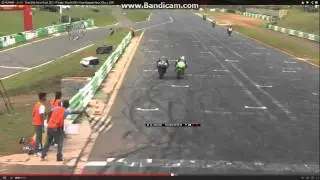 Brazillian Superbike Kawasawki Ninja 200cc CLOSE FINISH!