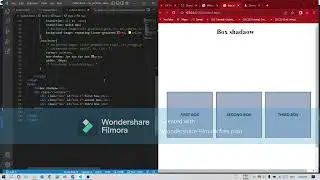 #html,css Box shadow