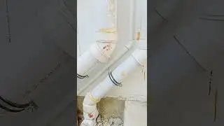 drain pipe fitting || ac drain pipe fitting || split ac drain pipe fitting #shorts