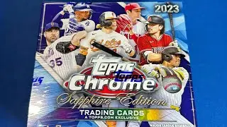 2023 Topps Chrome SAPPHIRE 2 Boxes