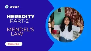 Mendel's Law of Dominance | Heredity Part-2 | Class 10 NCERT | CBSE Board | Biology Easy Explanation