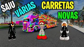 ATUALIZAÇÃO SAIU NOVAS CARRETA FURACÃO no Melhor jogo da carreta da alegria no ROBLOX