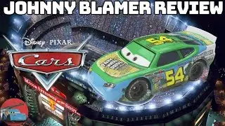 Mattel Disney Pixar Cars Diecast Johnny Blamer Faux Wheel Drive Piston Cup Racer Review