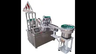 Semi Auto Flat bottle glue filling machine #gluefillingmachine