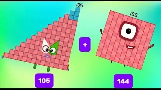 Сложение трёхзначных чисел NUMBERBLOCKS | Сложение больших чисел | Учимся считать | Привет, Джордж