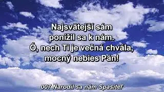 V 007g Narodil sa n&aacute;m Spasiteľ