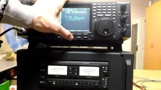 Проверка Icom IC-PW1 + IC-756PRO (2)