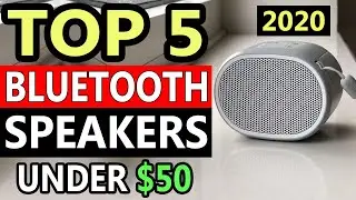 TOP 5: Best Speakers Under $50 | Best Bluetooth Speaker under $50