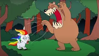 Boy & Dragon - Unicorn and Bear | WildBrain Toons | Cartoons for Kids