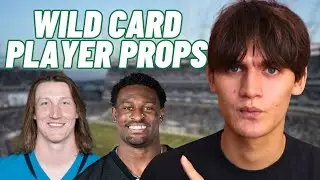5 BEST PLAYER PROPS FOR WILD CARD WEEKEND!