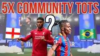 5x TOTS COMMUNITY GUARANTEE PACKS - FIFA 20 ULTIMATE TEAM