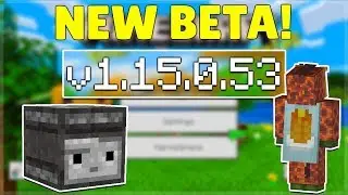 MCPE 1.15.0.53 BETA JAVA FEATURES! Minecraft Pocket Edition Capes & Redstone Changes