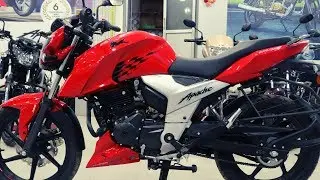 New 2019 TVS Apache RTR 160 4V ABS(Racing Red) Detailed Review || Single Disc ||
