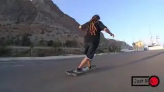 Longboard freestyle Precision trucks COMBO TRICKS