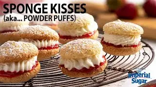 How to Make Sponge Kisses (Powder Puffs)