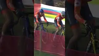 Fem van Empel and Lucinda Brand gifted us an incredible last lap battle at #Lievin2025 🔥 #CycloCross