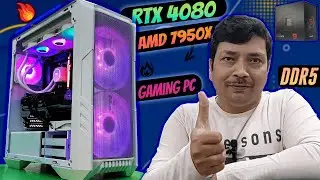 Build Ultimate PC For  Data Analysis & Editing  | MSI  RTX 4080 | Made For Construction Company