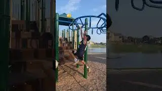 Monkey Bars at Park!#park #monkeybars