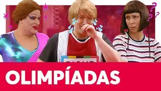 Rique, Violeta e Suzy vão COMPETIR nas OLIMPÍADAS DA VILA 🏅 | A Vila | 18/05/2020 EP14