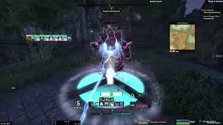 ESO Magicka Sorcerer 130k + PVE DPS  Firesong DLC (U36)