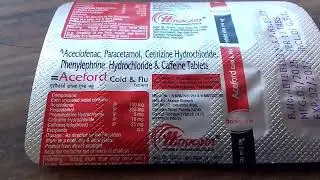 Aceford cold & flu tablet || What's use ?