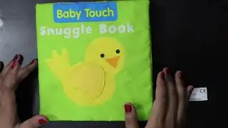 Snuggle Book | Baby Touch | Cloth Book | Infants & Toddlers | Touch & Feel Book | Kia's Library