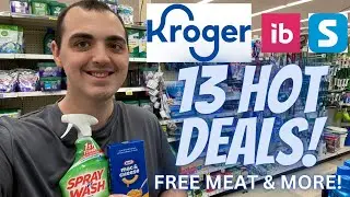 13 HOT KROGER COUPONING DEALS! ~ FREE MEAT + MORE CRAZY AWESOME DEALS! ~ 08/02/23-08/08/23