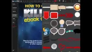 How to make a 3D ebook Cover