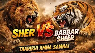 Lion Vs Tiger who is the Real King #Scarface  #Machli #Lionvstiger #Tiger #Lion #Champwat #facts 
