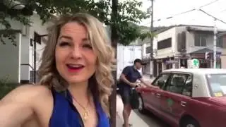 Japanese taxi ride to Silver Pagoda 🚖 Exploring japan travel