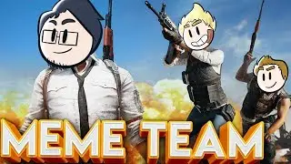 THE BEST BATTLEGROUNDS MEME TEAM EVER W/Tewtiy & Friends!