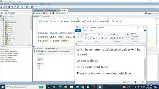 Sql query to fetch only those records where value of department column  is numeric .