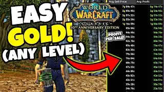 An EASY Way To Make Gold At LOW LEVEL in Classic WoW
