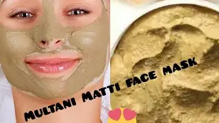 Instant withning multani matti face mask 100%granteed skin withning