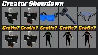 NOVOS ITENS GR&Aacute;TIS?🤩 - Evento Creator Showdown