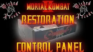 Mortal kombat ll control panel side art restore