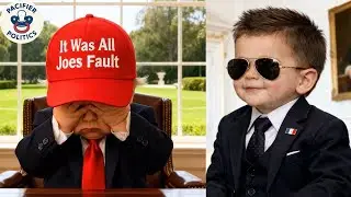 Baby Trump & Macron Talk About His Sunglasses in the Oval Office 🍼