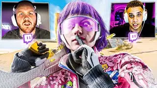 Twitch Streamers Spectating me in Warzone Solos... (HILARIOUS)