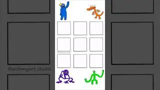 Colormixing Using Colors Rainbow Friends💫 #rainbowfriends#rainbow#shorts