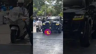 Arrival of His Royal Majesty Otumfour Osei Tutu II at the Ghana Police Service