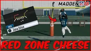 Madden 18 Tips | Red Zone Money Play - Score In The Red Zone Every Trip!