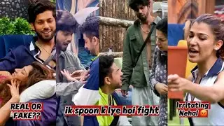 Gaurav Ki &ldquo;Spoon&rdquo; Fight Ne Lagayi Aag🔥 | Baseer-Nehal Romance Real Ya Game? | BB19 EP59 
