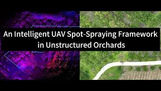 Precision Spot-Spraying in Orchards Using UAV and LiDAR | Tree-Level Pesticide Application