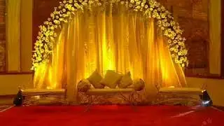 simple mehndi stage designs in pakistan
