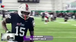 2025 East-West Shrine Bowl: West WR vs. DB 1-on-1's Analysis and breakdown