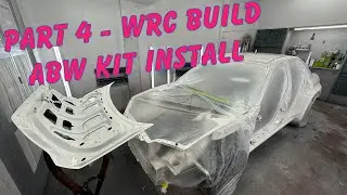 ABW WRC  Kit Install - Metal Work - Hood Vents - Spec C Roof Vent - Subaru S12 - Part 4