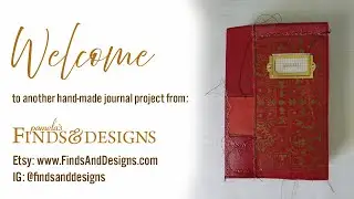 Red Franken Journal flip through