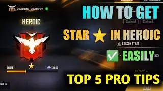 HEROIC STAR RANK PUSH | HYPER GAMING GEAR | #shorts #freefire