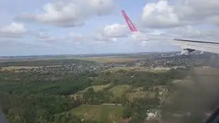 Airbus A321 Wizz Air HA-LXJ landing at Copenhagen Kastrup airport CPH/EKCH