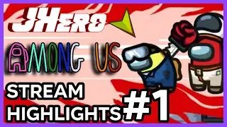 FUNNY CLIPS!! | Among Us Stream Highlights #1 @JHero #amongus